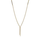 Γυναικείο 14Κ Χρυσό Κολιέ Με Ζιργκόν Πέτρες