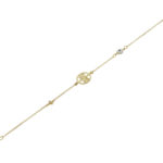 Χρυσό Βραχιόλι Με Κωνσταντινάτο, Ματάκι Και Σταυρουδάκι 9Κ