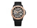 Kenneth Cole Ρολόι Με Μαύρο Δερμάτινο Λουράκι KCWGR2232902