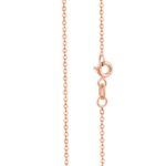 Ροζ Χρυσή Αλυσίδα 18Κ Μήκους 45,00 cm