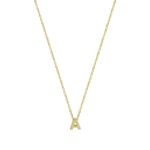 Κολιέ Μονόγραμμα Α Χρυσό 9Κ
