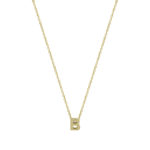 Κολιέ Μονόγραμμα Β Σε Χρυσό 9Κ