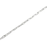 Λευκόχρυσο Βραχιόλι Αλυσίδα 14Κ