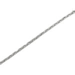 Βραχιόλι Αλυσίδα Χεριού Σε Λευκόχρυσο 14Κ