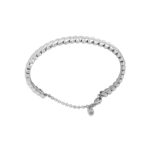 Βραχιόλι Χειροπέδα Λευκόχρυση 14Κ