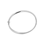 Χειροπέδα Λευκόχρυση Γυναικεία 14Κ