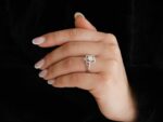 Δαχτυλίδι Με Διαμάντια Λευκόχρυσο 18 Καράτια