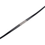 Τριπλό Βραχιόλι Με Λευκόχρυσες Διαμανταρισμένες Μπίλιες 14 Καράτια