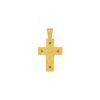 Βυζαντινός Σταυρός Με Πέτρες Ζιργκόν Σε Χρυσό 14Κ
