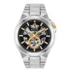 Ρολόι Με Μαύρο Καντράν Bulova Mechanical Collection Maquina (κωδ: 98A224)