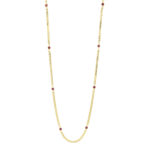 Επίχρυση Αλυσίδα Κολιέ Από Ασήμι 925 (κωδ: AM682)