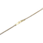 Χρυσή Παιδική Ταυτότητα 14Κ Για Αγόρι Και Κορίτσι (κωδ: GB426)