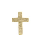Σταυρός 14 Καράτια Κίτρινος Χρυσός Δύο Όψεων (κωδ: GC598)