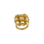 18Κ Χρυσό Δαχτυλίδι Με Citrine (κωδ: GR545)