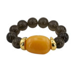 Γυναικείο Βραχιόλι Με Μπίλιες Quartz (κωδ: SB227)