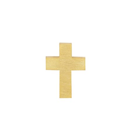 Χειροποίητος Σταυρός Βάπτισης Σε Χρυσό 14Κ