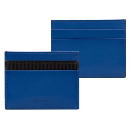 Δερμάτινη Καρτοθήκη Hugo Boss Matrix Blue HLC215L