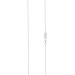 Λευκόχρυση Καδένα Λαιμού 18 Καρατίων Για Σταυρό (κωδ: GA041)