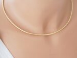 Μοντέρνο Χρυσό Κολιέ Αλυσίδα 14Κ (κωδ: GA112) - Image 2