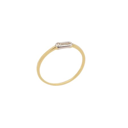 Δαχτυλίδι Χρυσό Γυναικείο 14Κ Με Πέτρα Ζιργκόν