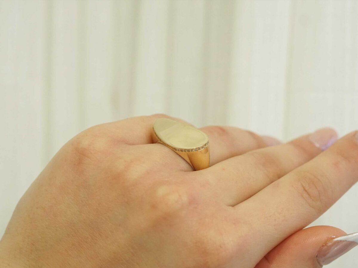 Γυναικείο Χρυσό Δαχτυλίδι 14 Καράτια Με Πέτρες Ζιργκόν