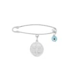 Παραμάνα Με Κωνσταντινάτο Σε Λευκόχρυσο 9Κ