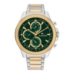 Ρολόι Tommy Hilfiger Clark Με Δίχρωμο Μπρασελέ (κωδ: 1792079)