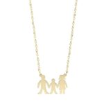 Χρυσό Κολιέ Οικογένεια 9Κ