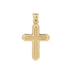Χρυσός Σταυρός Ανάγλυφος 14Κ