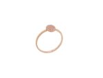 Δαχτυλίδι Ροζέτα Ροζ Χρυσό 14Κ Με Ζιργκόν Πέτρες