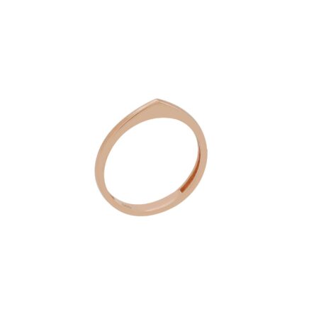Γυναικείο Δαχτυλίδι Ροζ Χρυσό 14Κ