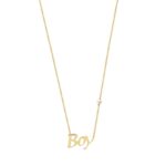 Χρυσό Κολιέ Boy 9Κ Με Μαργαριτάρι