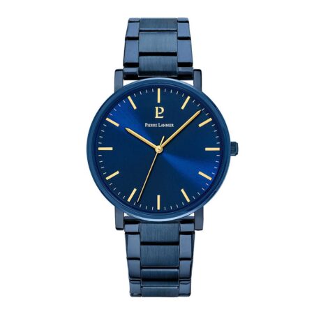 Ρολόι Pierre Lannier Essential Με Μπλε Καντράν (κωδ: 252G469)