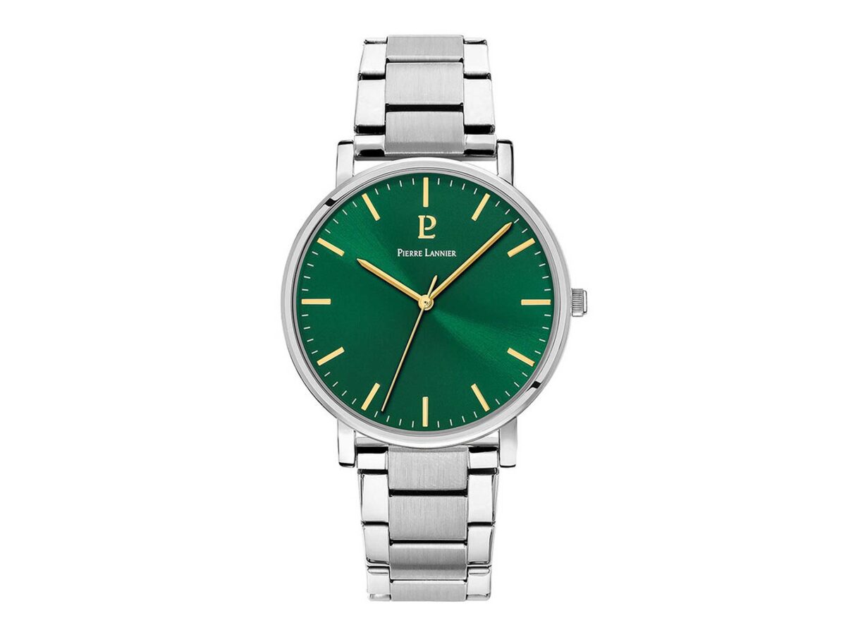 Ρολόι Pierre Lannier Με Πράσινο Καντράν (κωδ: 251G171)