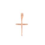 Ροζ Χρυσός Σταυρός 9 Καράτια