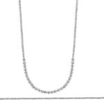 Σετ Κοσμήματα Με Διαμάντια Σε Λευκόχρυσο 18Κ