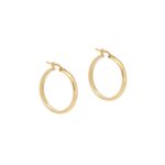 Σκουλαρίκια Χρυσοί Κρίκοι Μεσαίοι 8Κ