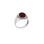 Δαχτυλίδι Με Αχάτη Ασημένιο 925