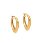 Σκουλαρίκια Κρίκοι Επίχρυσα 925