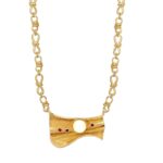 Επίχρυσο Χειροποίητο Κολιέ Με Μαργαριτάρι Σε Ασήμι 925