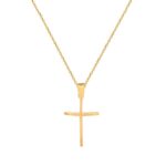Σταυρός Επίχρυσος Με Αλυσίδα Από Ασήμι 925
