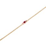 Βραχιόλι Ριβιέρα Χρυσή 14Κ Με Πέτρες Ζιργκόν