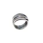 Ασημένιο Δαχτυλίδι 925 Με Oxyde