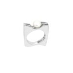 925 Ασημένιο Δαχτυλίδι Με Μαργαριτάρι