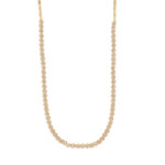 Κολιέ Με Πέτρες Ζιργκόν Σε Χρυσό 14Κ