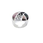 Moonstone Δαχτυλίδι Με Ζιργκόν Πέτρες Σε Ασήμι 925