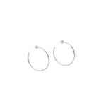 Σκουλαρίκια Ασημένια Κρίκοι 925