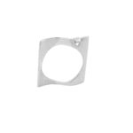 Ασημένιο Δαχτυλίδι Με Πέτρα Ζιργκόν Χειροποίητο 925