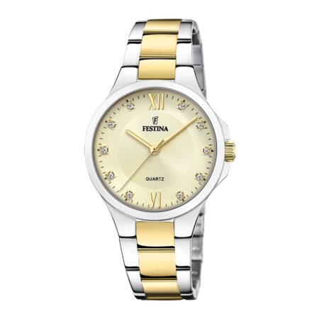 Ρολόι Festina Με Δίχρωμο Μπρασελέ (κωδ: F20618/1)