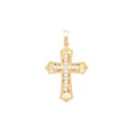 Γυναικείος Σταυρός Χρυσός 14Κ